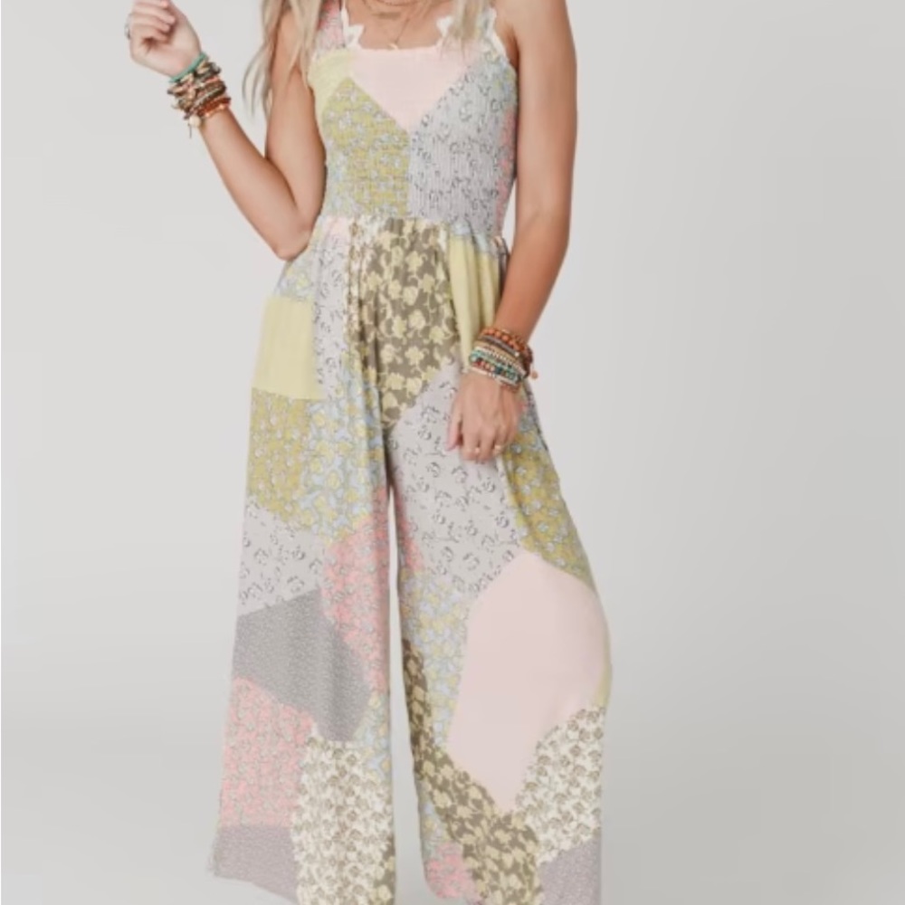 Patchwork Jumpsuit